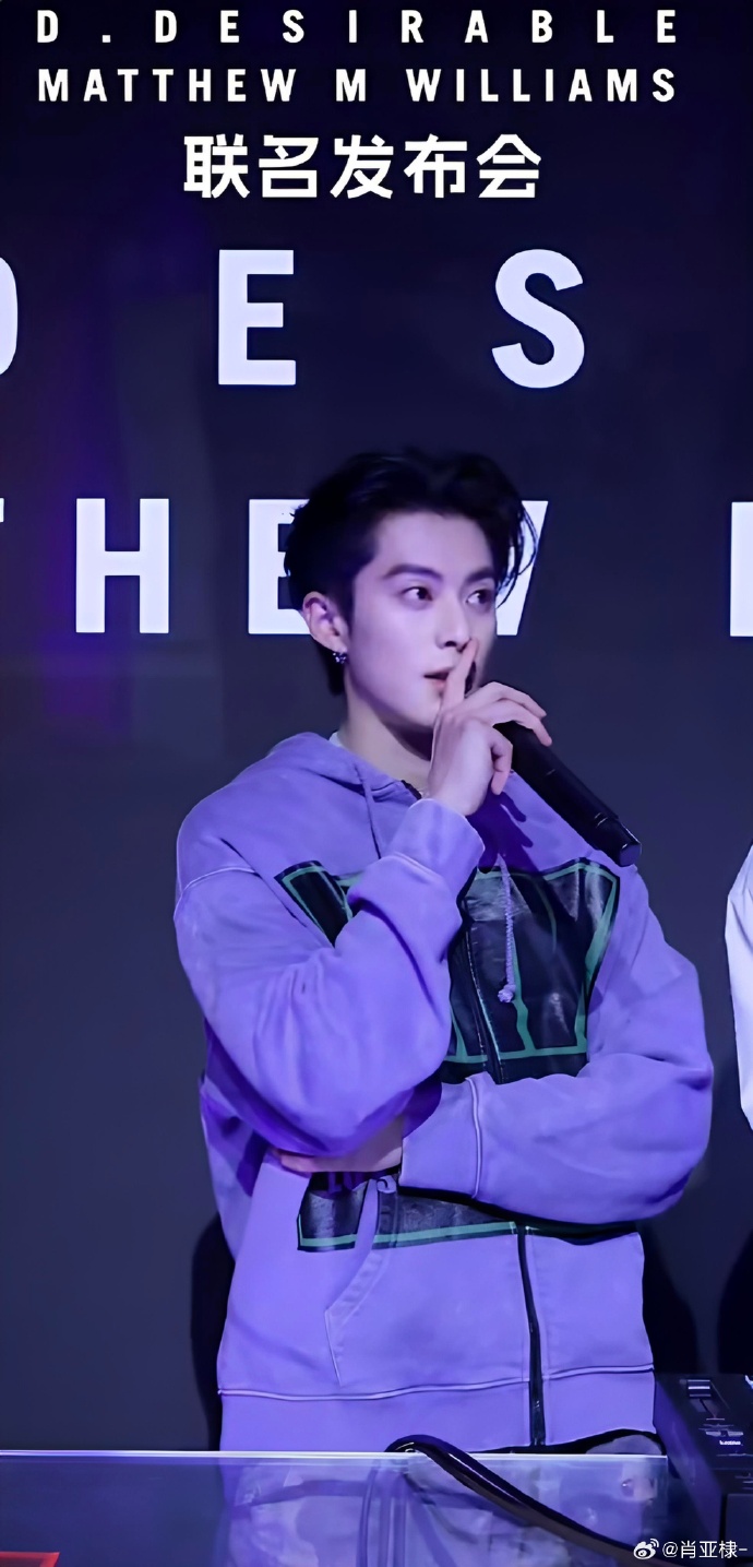 王鹤棣D.DESIRABLE联名发布会/壹号娱乐